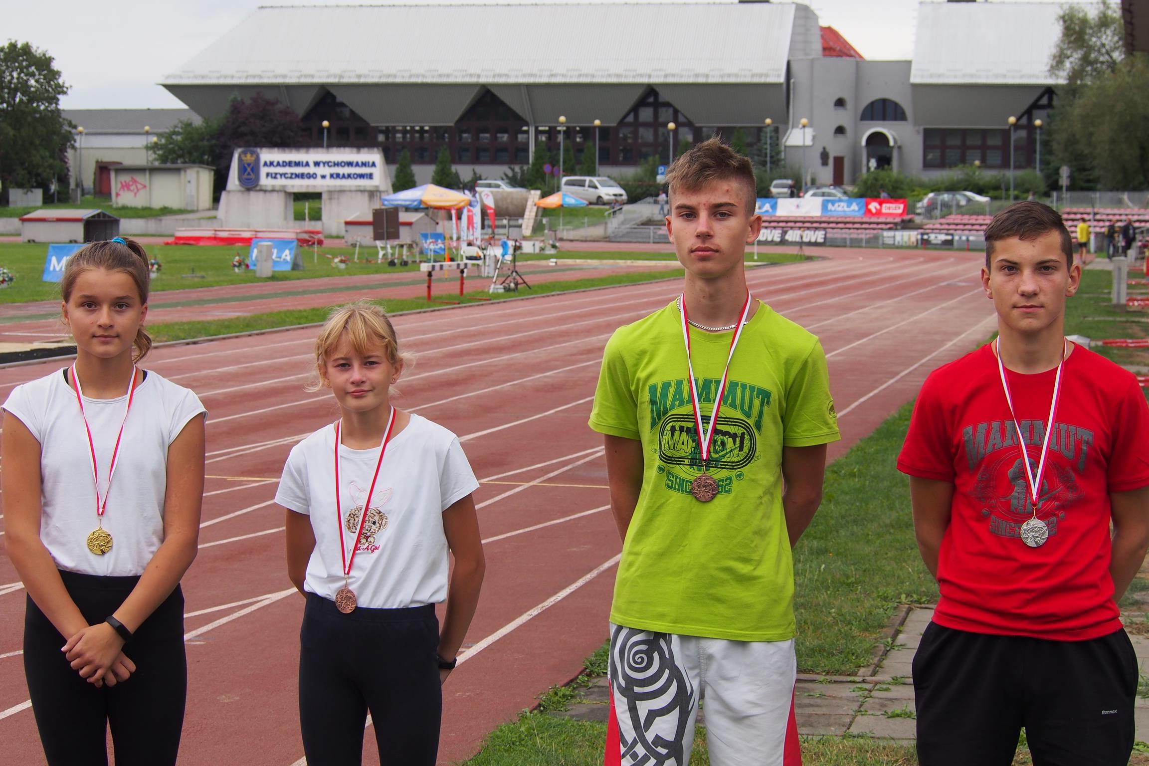 OTWARTE MISTRZOSTWA KRAKOWA W LEKKIEJ ATLETYCE MŁODZIKÓW, DZIECI STARSZYCH I MŁODSZYCH – KRAKÓW 6.09.2020r.
